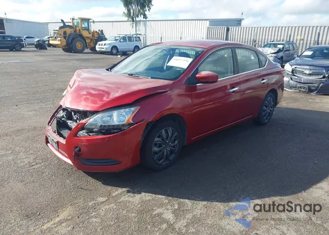 2013 Nissan Sentra Sv from USA, damaged, VIN 3N1AB7AP3DL715045
